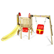 Plum Toddlers Tower Wooden Climbing Frame