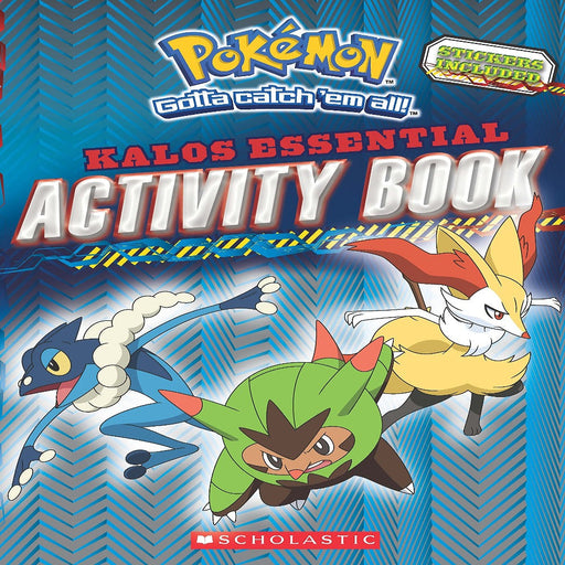 Pokemon Kalos Essential Activity Book-Activity Books-Sch-Toycra