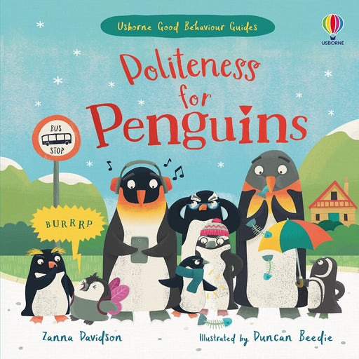 Politeness For Penguins-Board Book-Usb-Toycra