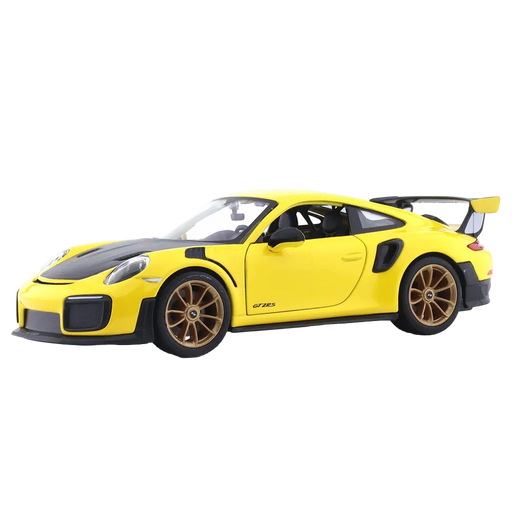 Porsche 911 GT2 RS Yellow 1:24 Maisto Diecast Alloy Scale Model Car