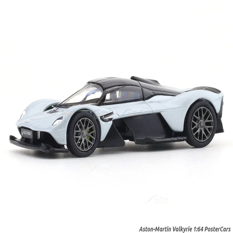 PosterCars 1:64 Aston Martin Valkyrie Diecast Model Cars