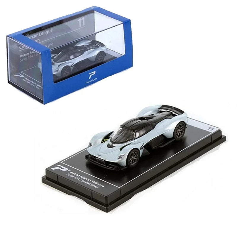 PosterCars 1:64 Aston Martin Valkyrie Diecast Model Cars