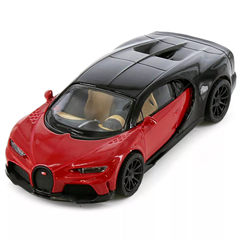 PosterCars 1:64 Bugatti Chiron Supersport Diecast Model Cars