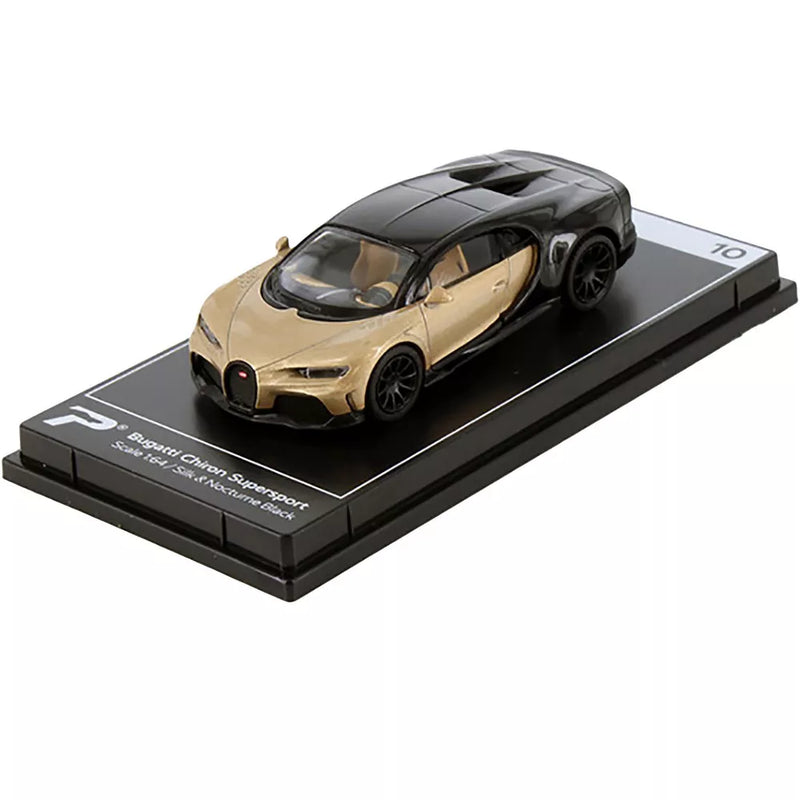 PosterCars 1:64 Bugatti Chiron Supersport Diecast Model Cars
