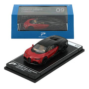 PosterCars 1:64 Bugatti Chiron Supersport Diecast Model Cars