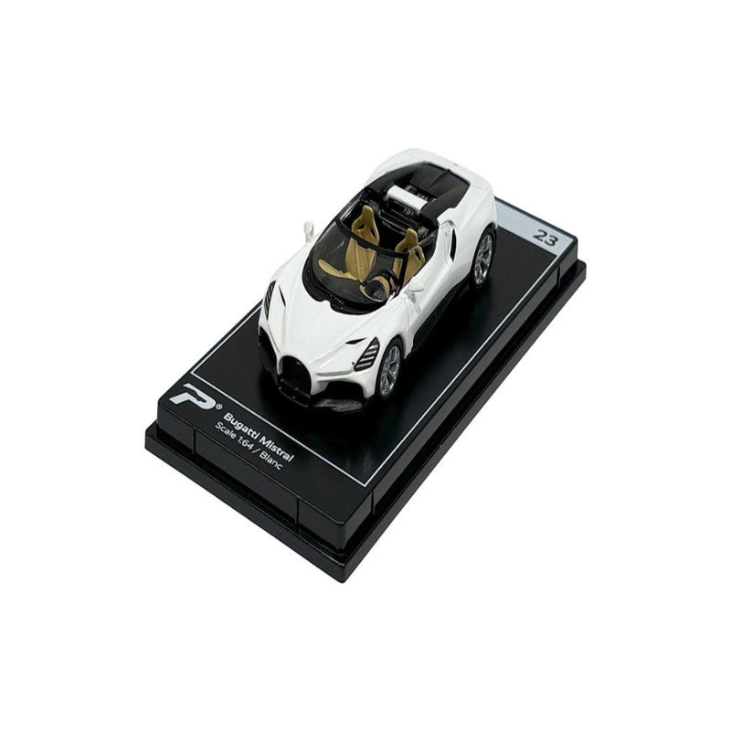 PosterCars 1:64 Bugatti Mistral Diecast Model Cars