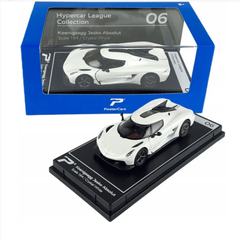 PosterCars 1:64 Koenigsegg Jesko Absolut Diecast Model Cars