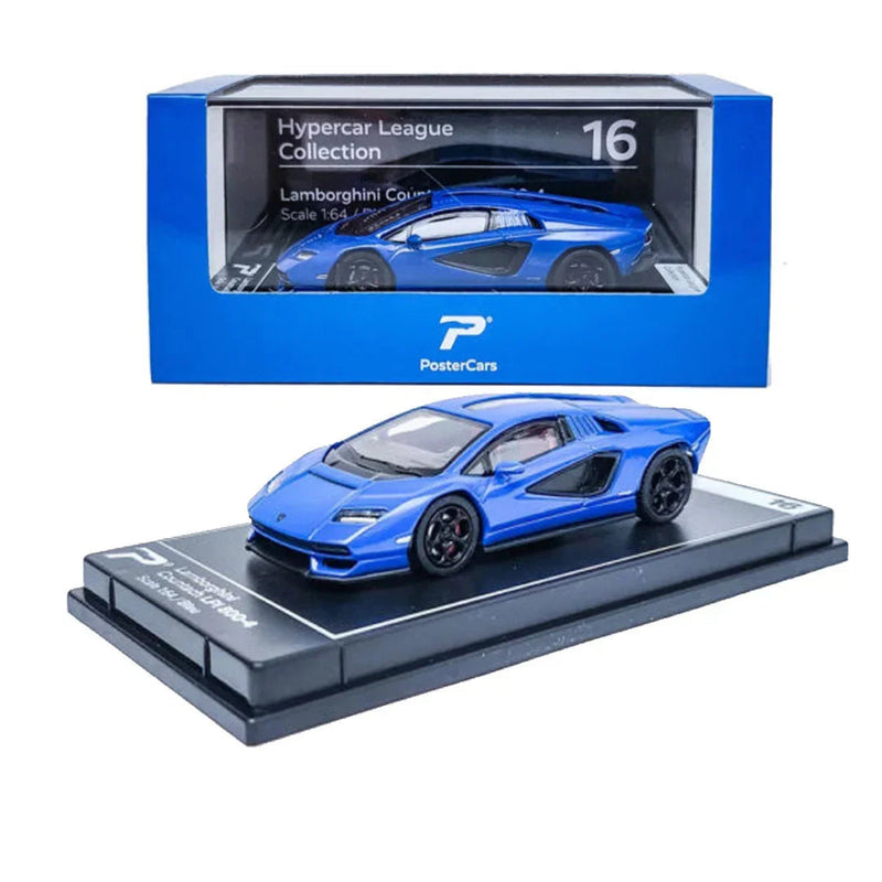 PosterCars 1:64 Lamborghini Countach LPI 800-4 Diecast Model cars
