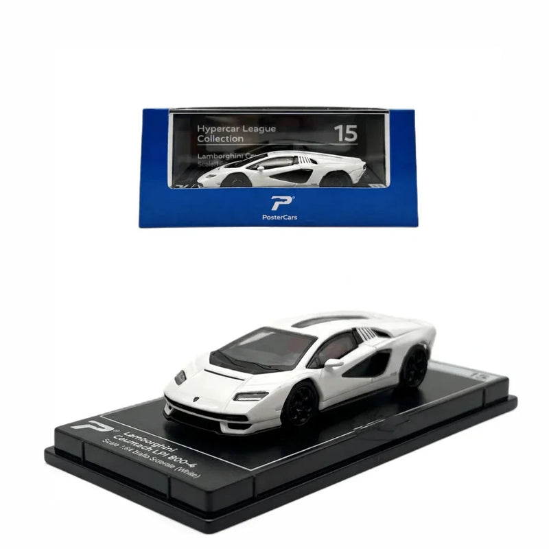 PosterCars 1:64 Lamborghini Countach LPI 800-4 Diecast Model cars