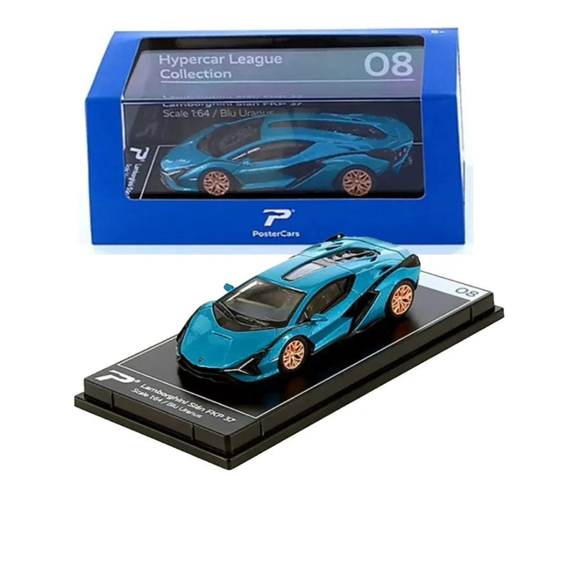 PosterCars 1:64 – Lamborghini Sian FKP 37 Diecast Model Cars