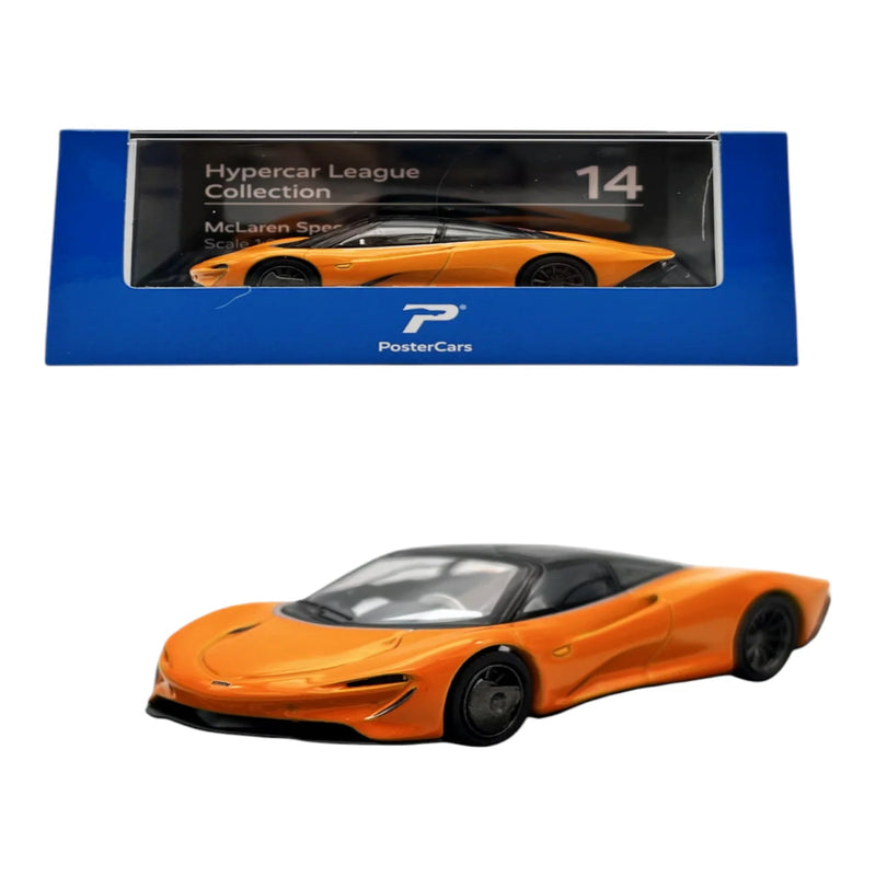 PosterCars 1:64 McLaren Speedtail Diecast Model Cars