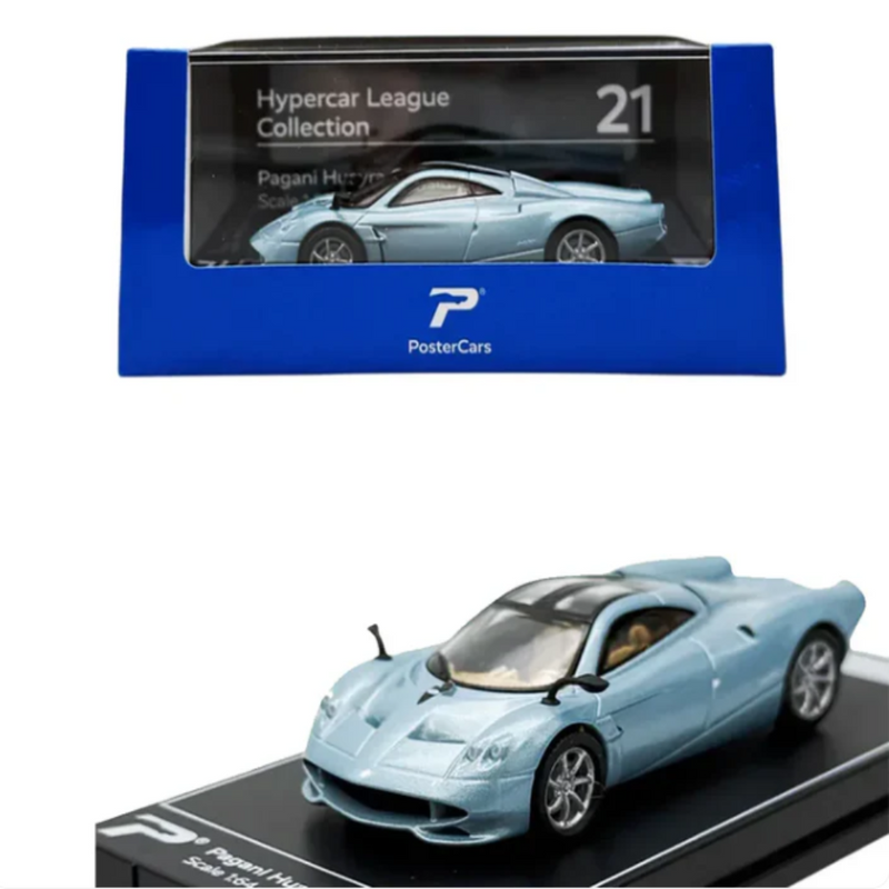 PosterCars 1:64 Pagani Huayra Codalunga Diecast Model Cars