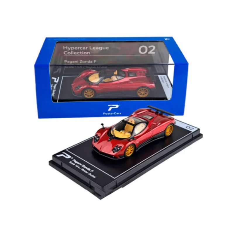 PosterCars 1:64 Pagani Zonda F Diecast Model Cars