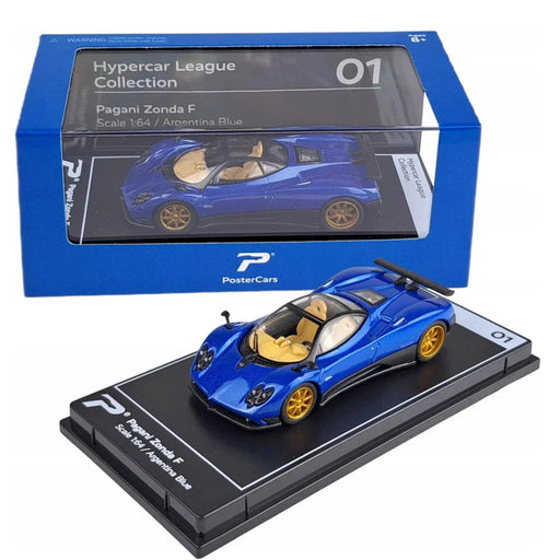 PosterCars 1:64 Pagani Zonda F Diecast Model Cars-Vehicles-PosterCars-Toycra