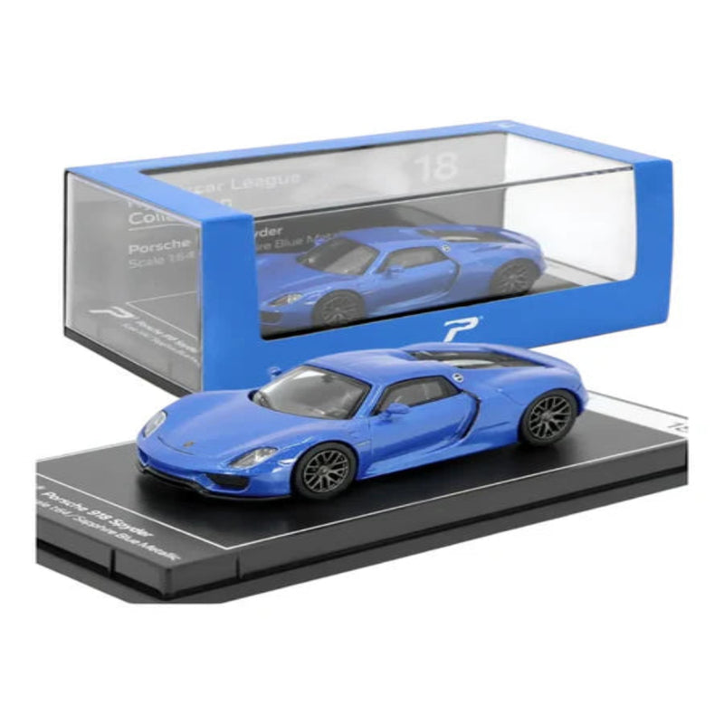 PosterCars 1:64 Porsche 918 Spyder Diecast Model Cars