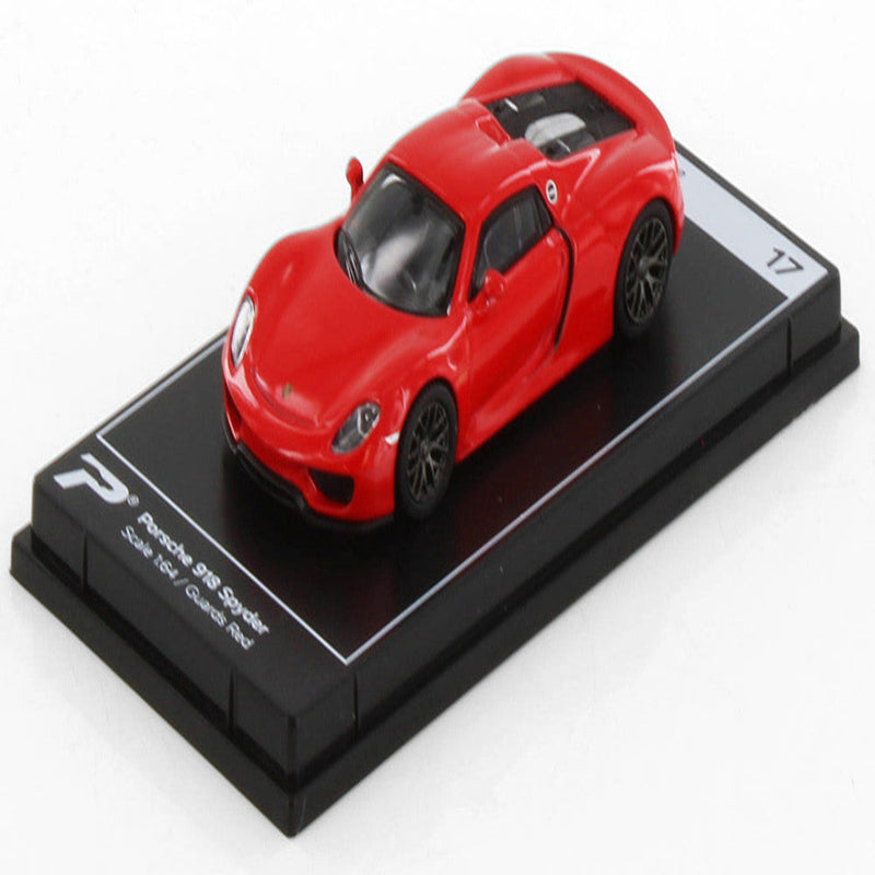 PosterCars 1:64 Porsche 918 Spyder Diecast Model Cars
