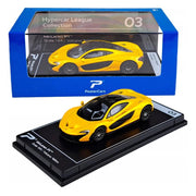 PosterCars McLaren P1 with Acrylic Box 1:64 Diecast Model Cars