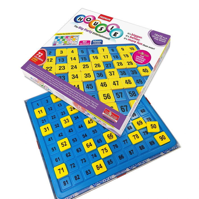 Premium Housie – The Big Party Entertainment | Jumbo Housie Game with Reusable Cards & Big Board-simple-Toymate-Toycra