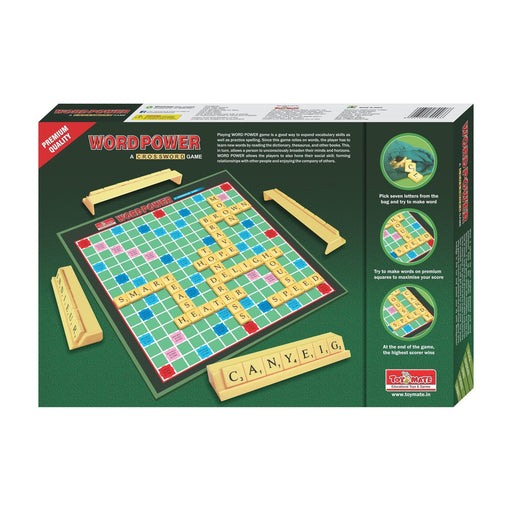 Premium WordPower – A Crossword Board Game for Family Fun & Learning-simple-Toymate-Toycra