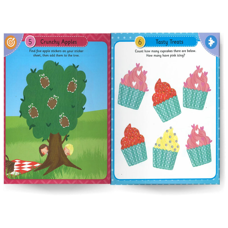 Preschool 123 Sticker Book