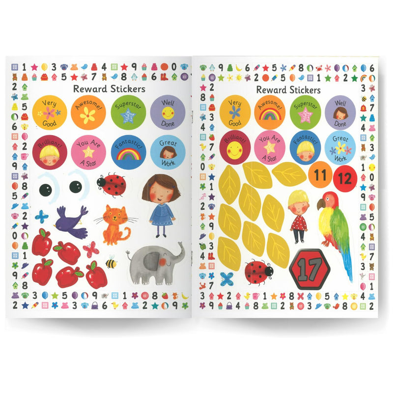 Preschool 123 Sticker Book