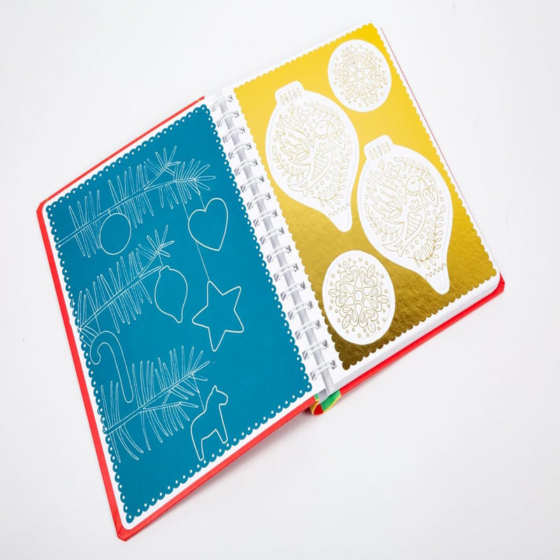 Press Out And Colour: Christmas Decorations