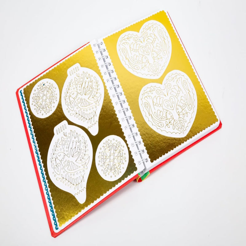 Press Out And Colour: Christmas Decorations