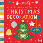 Press Out And Colour: Christmas Decorations
