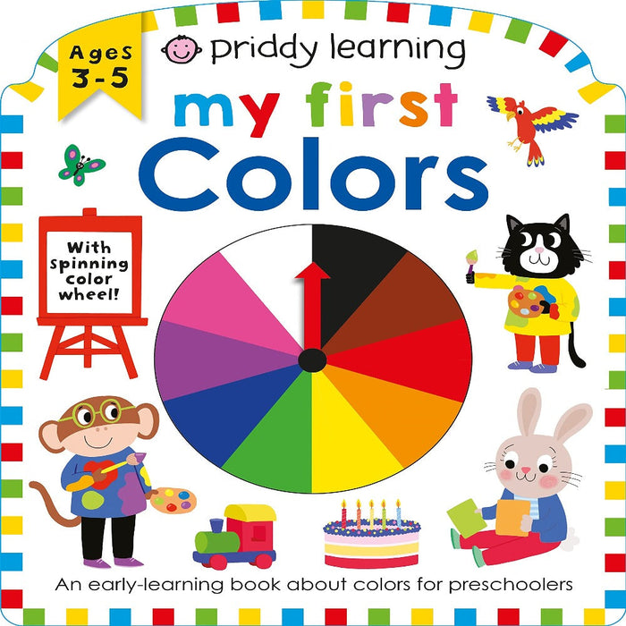 Priddy Learning My First Book-Board Book-Priddy Books-Toycra