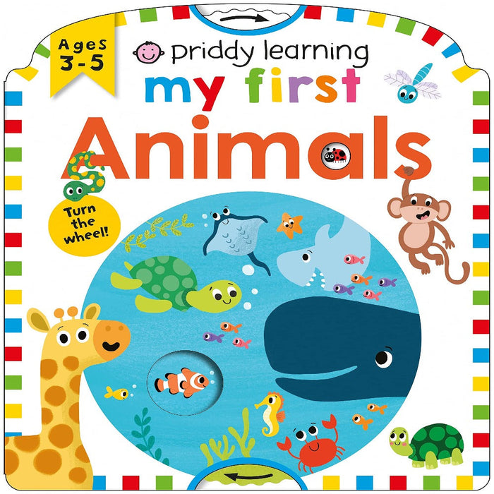 Priddy Learning My First Book-Board Book-RBC-Toycra