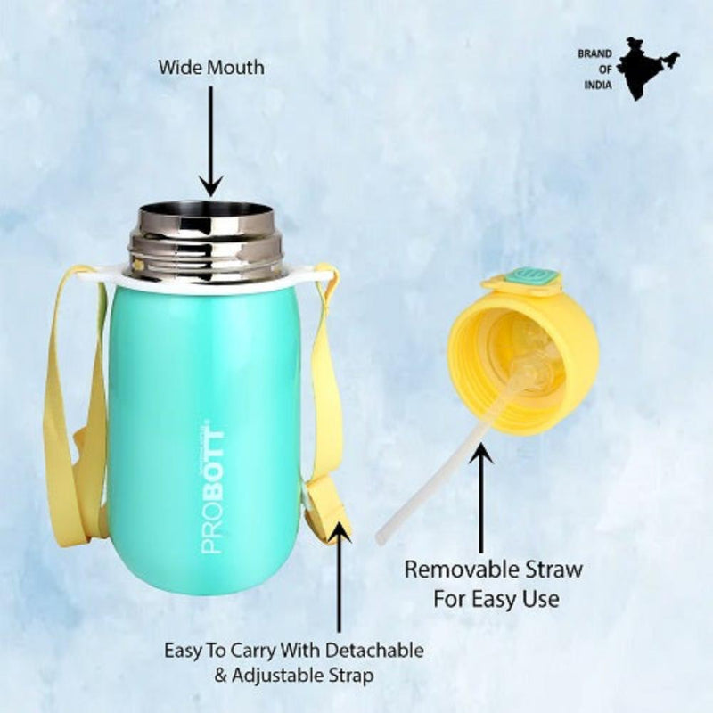 Probott Cutie Vacuum Flask Stainless Steel Water Bottle For Kids - (320 Ml)