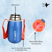 Probott Cutie Vacuum Flask Stainless Steel Water Bottle For Kids - (320 Ml)