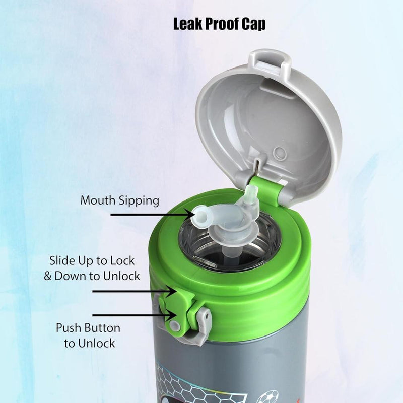 Probott Dazzle Double Walled Vacuum Flask Bottle For Kids - (400Ml)