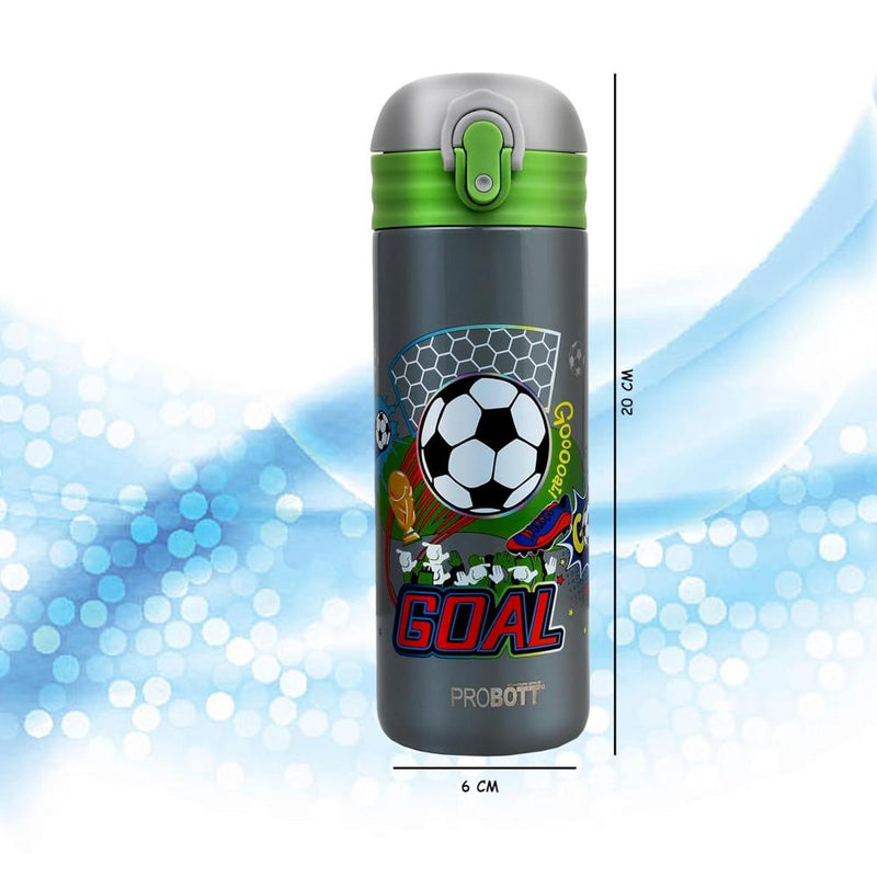 Probott Dazzle Double Walled Vacuum Flask Bottle For Kids - (400Ml)