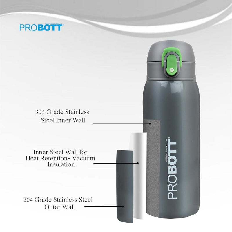 Probott Little Vacuum Flask Stainless Steel Water Bottle For Kids - (230Ml)