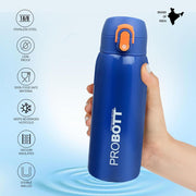 Probott Little Vacuum Flask Stainless Steel Water Bottle For Kids - (390Ml)
