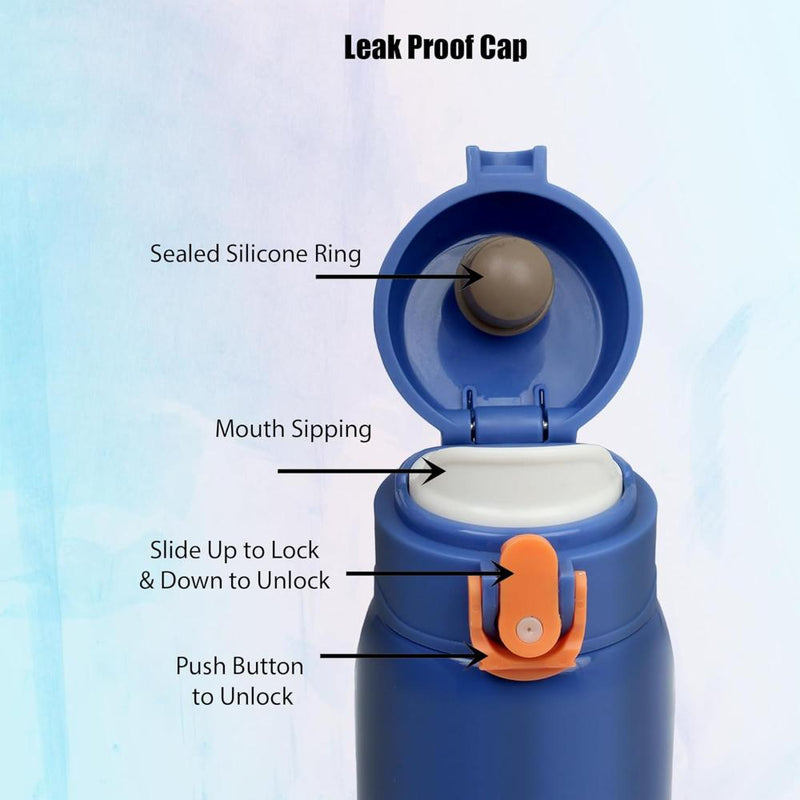 Probott Little Vacuum Flask Stainless Steel Water Bottle For Kids - (390Ml)