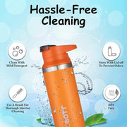 Probott Ninja Vacuum Flask Stainless Steel Water Bottles - (500 Ml)