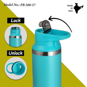 Probott Ninja Vacuum Flask Stainless Steel Water Bottles - (500 Ml)