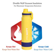Probott Rainbow Vacuum Flask Insulated Stainless Steel Bottle - (900Ml)