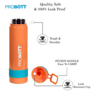 Probott Rainbow Vacuum Flask Insulated Stainless Steel Bottle - (900Ml)