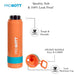 Probott Rainbow Vacuum Flask Insulated Stainless Steel Bottle - (900Ml)-LunchBox & Water Bottles-Probott-Toycra