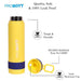 Probott Rainbow Vacuum Flask Insulated Stainless Steel Bottle - (900Ml)-LunchBox & Water Bottles-Probott-Toycra