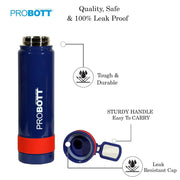 Probott Rainbow Vacuum Flask Insulated Stainless Steel Bottle - (900Ml)