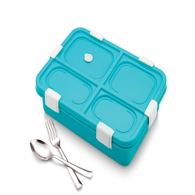 Probott Snaplock 4 Section Big Lunch Box - (800 Ml Approx)