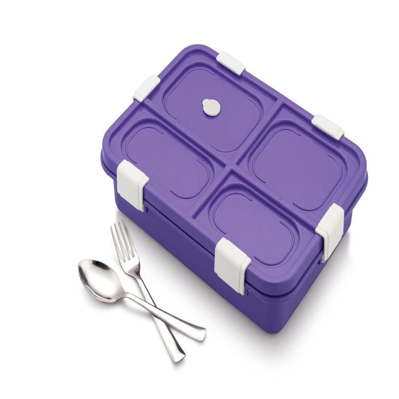 Probott Snaplock 4 Section Big Lunch Box - (800 Ml Approx)