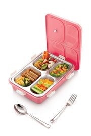 Probott Snaplock 4 Section Big Lunch Box - (800 Ml Approx)