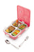 Probott Snaplock 4 Section Big Lunch Box - (800 Ml Approx)-LunchBox & Water Bottles-Probott-Toycra