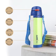 Probott Tom Vacuum Flask Sipper Bottle With Straw & Strap - (500 Ml)
