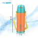 Probott Tom Vacuum Flask Sipper Bottle With Straw & Strap - (500 Ml)-LunchBox & Water Bottles-Probott-Toycra